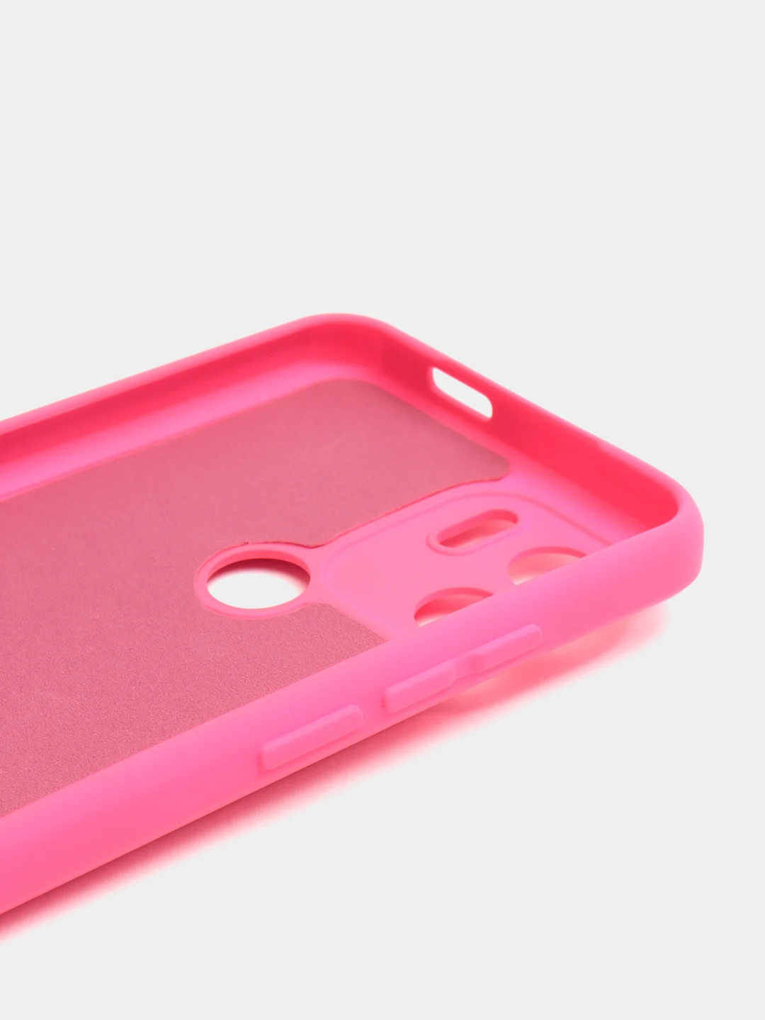 Фуксия чехол Silicone Cover Xiaomi Redmi A1 Plus A1+ A2+ Poco C51 Редми A1 Плюс А1+  силиконовый
