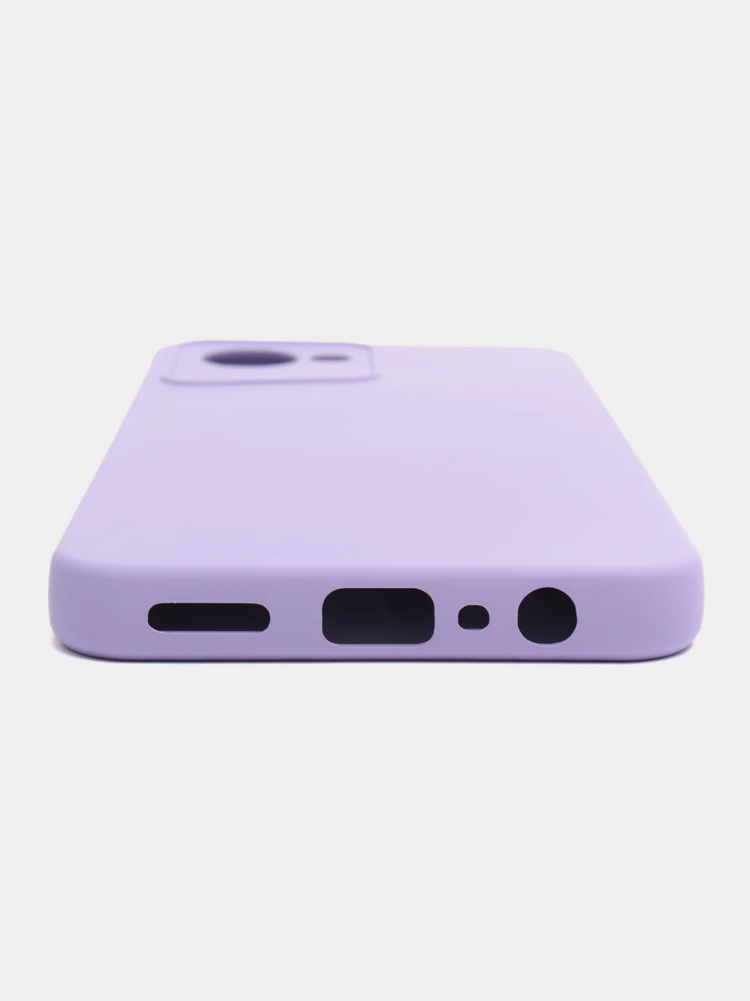 Пурпурный чехол Silicone Cover для Realme C30 C30s Narzo 50i Prime Реалми С30 С30С Нарзо силиконовый