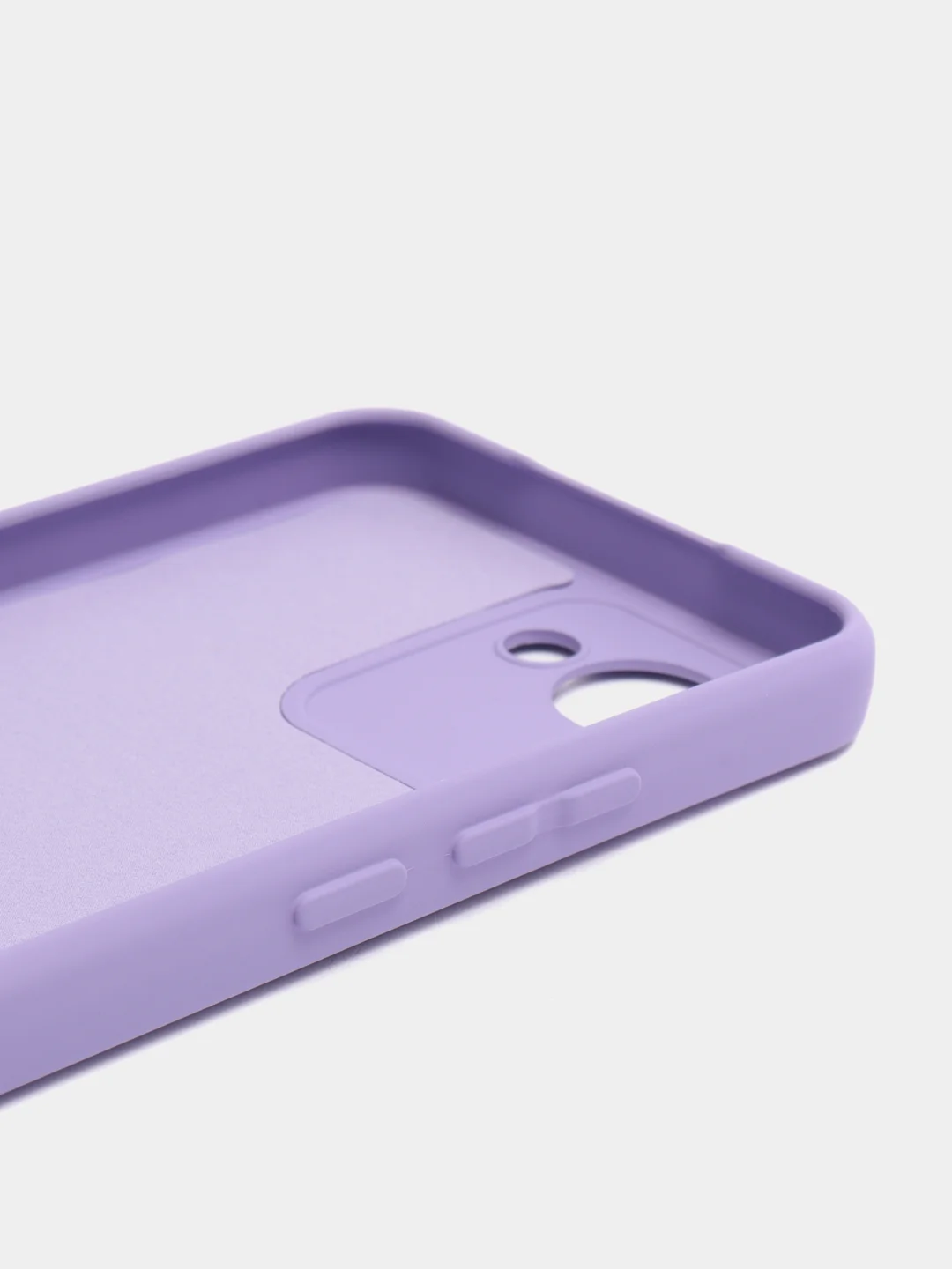 Пурпурный чехол Silicone Cover для Realme C30 C30s Narzo 50i Prime Реалми С30 С30С Нарзо силиконовый