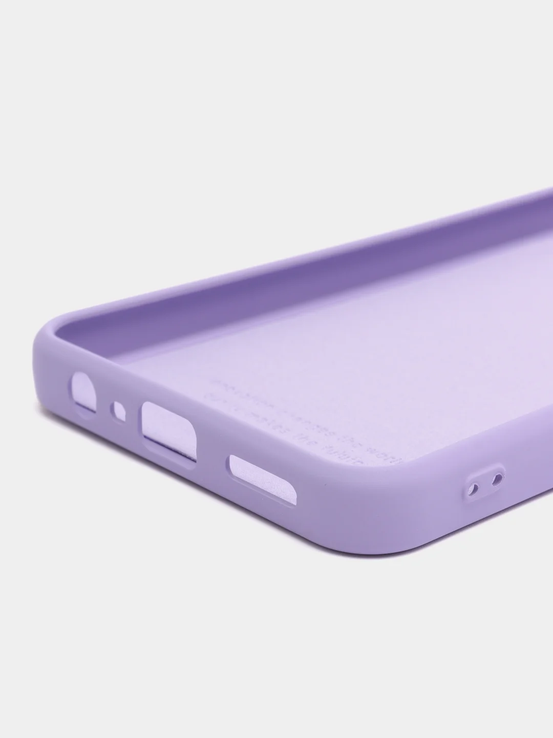 Пурпурный чехол Silicone Cover для Realme C30 C30s Narzo 50i Prime Реалми С30 С30С Нарзо силиконовый
