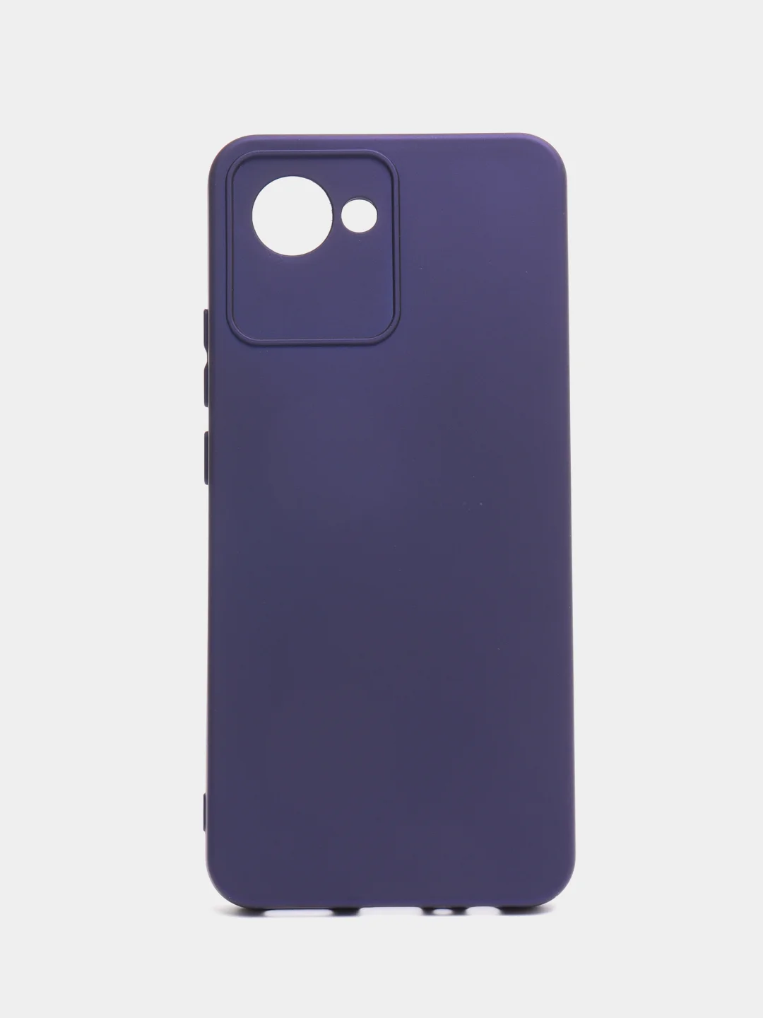 Фиолетовый чехол Silicone Cover для Realme C30 C30s Narzo 50i Prime Реалми С30 С30С Нарзо силиконовый