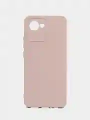 Светло-коричневый чехол Silicone Cover для Realme C30 C30s Narzo 50i Prime Реалми С30 С30С Нарзо силиконовый