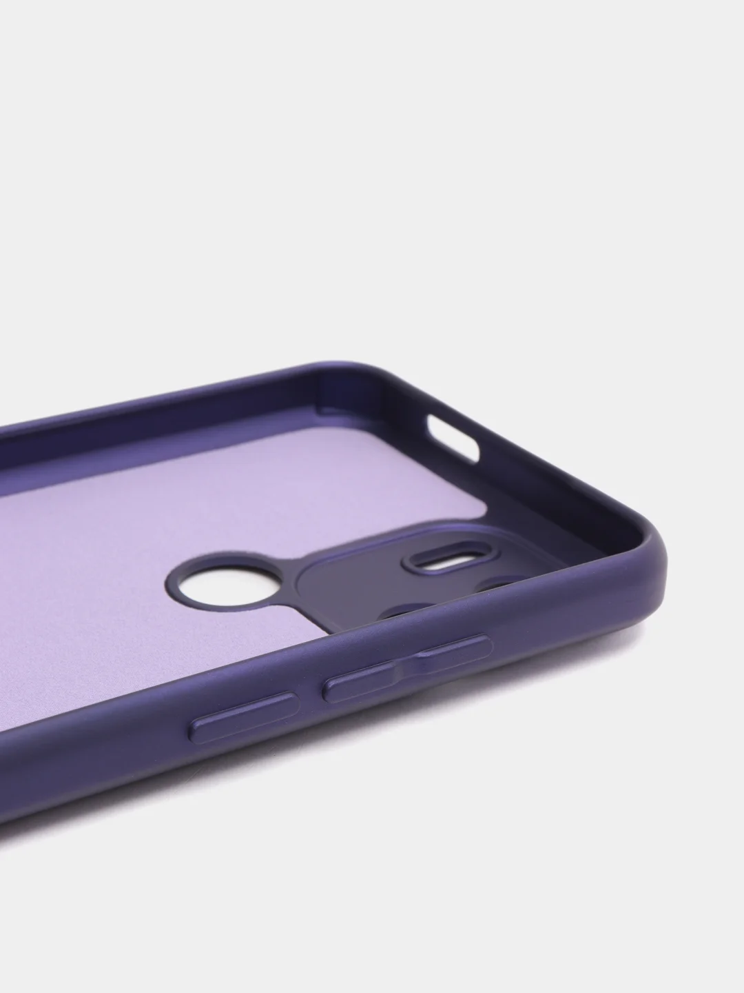 Фиолетовый чехол Silicone Cover Xiaomi Redmi A1 Plus A1+ A2+ Poco C51 Редми A1 Плюс А1+  силиконовый