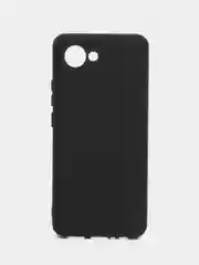 Черный чехол Silicone Cover для Realme C30 C30s Narzo 50i Prime Реалми С30 С30С Нарзо силиконовый