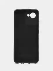 Черный чехол Silicone Cover для Realme C30 C30s Narzo 50i Prime Реалми С30 С30С Нарзо силиконовый
