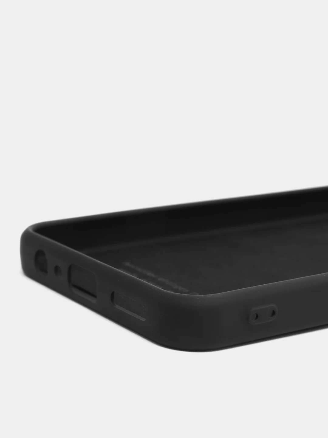 Черный чехол Silicone Cover для Realme C30 C30s Narzo 50i Prime Реалми С30 С30С Нарзо силиконовый