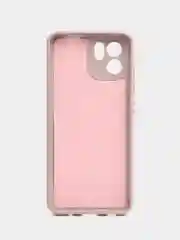 Светло-коричневый чехол Silicone Cover для Xiaomi Redmi A1 (Сяоми Редми А1), силиконовый