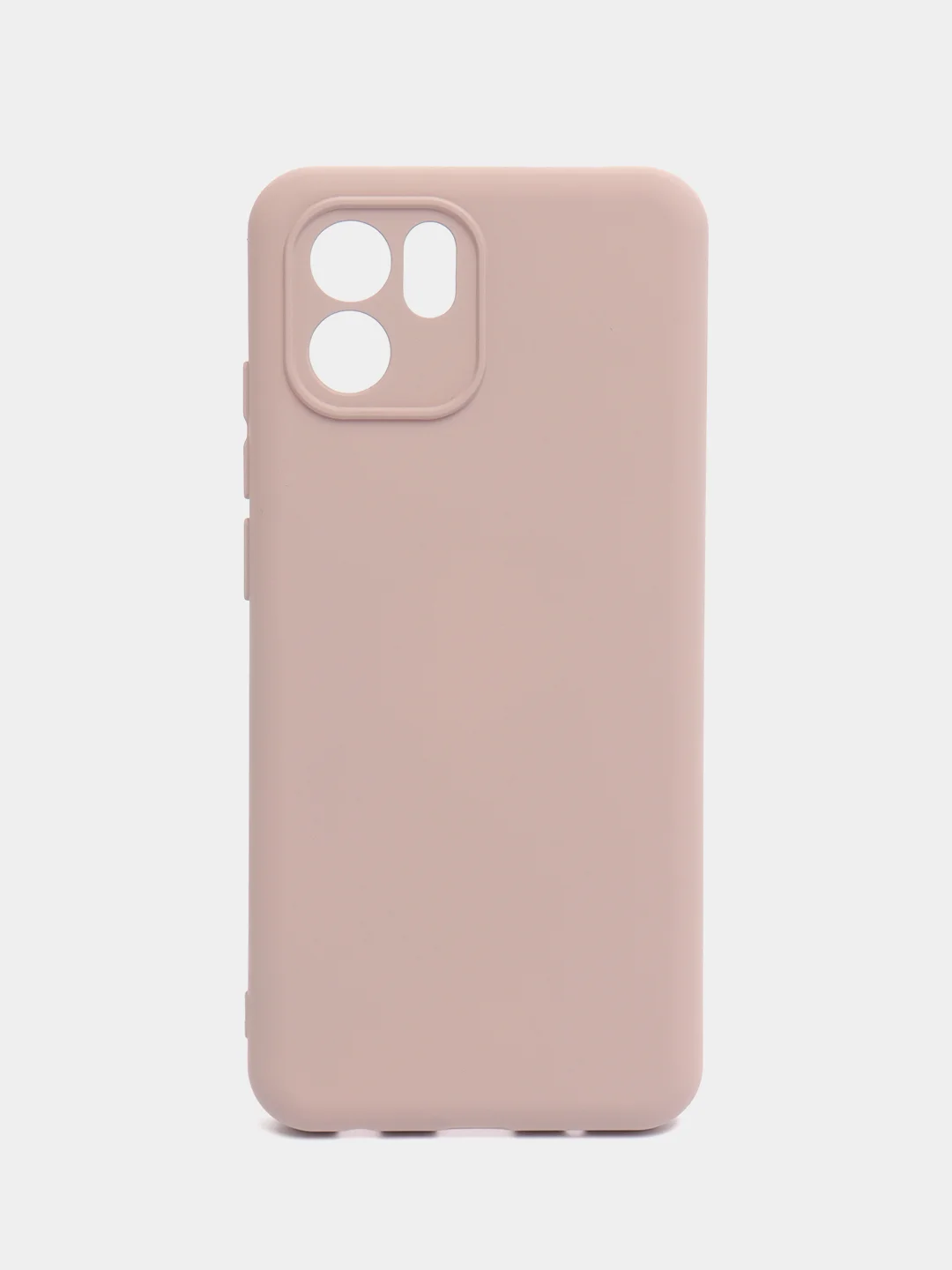 Светло-коричневый чехол Silicone Cover для Xiaomi Redmi A1 (Сяоми Редми А1), силиконовый