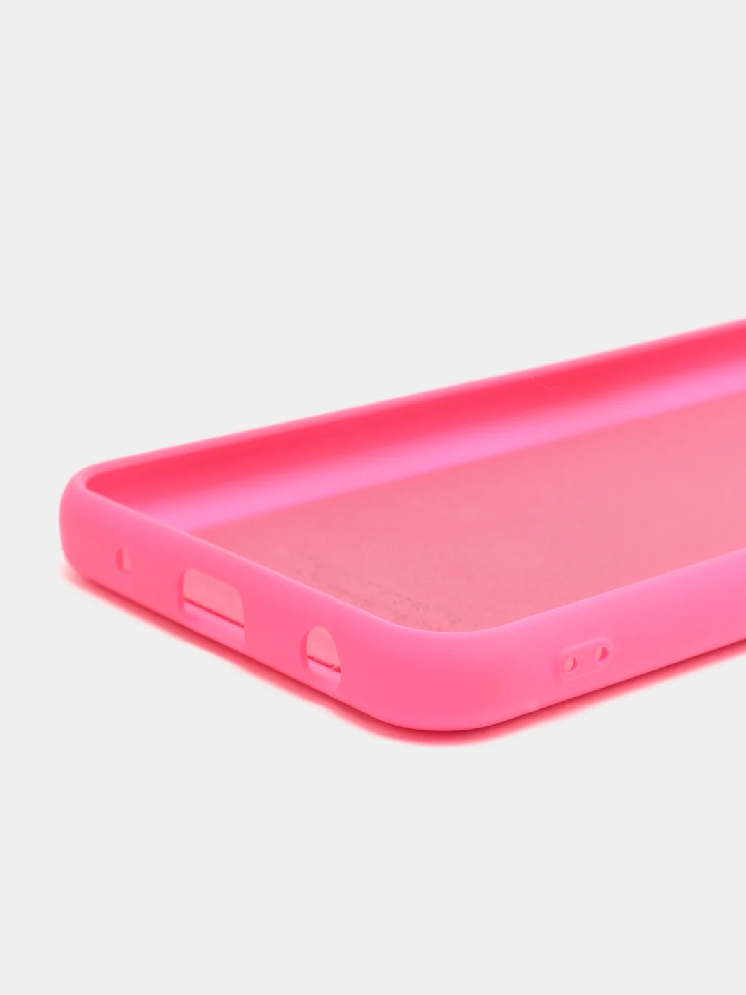 Фуксия чехол Silicone Cover для Xiaomi Redmi A1 (Сяоми Редми А1), силиконовый