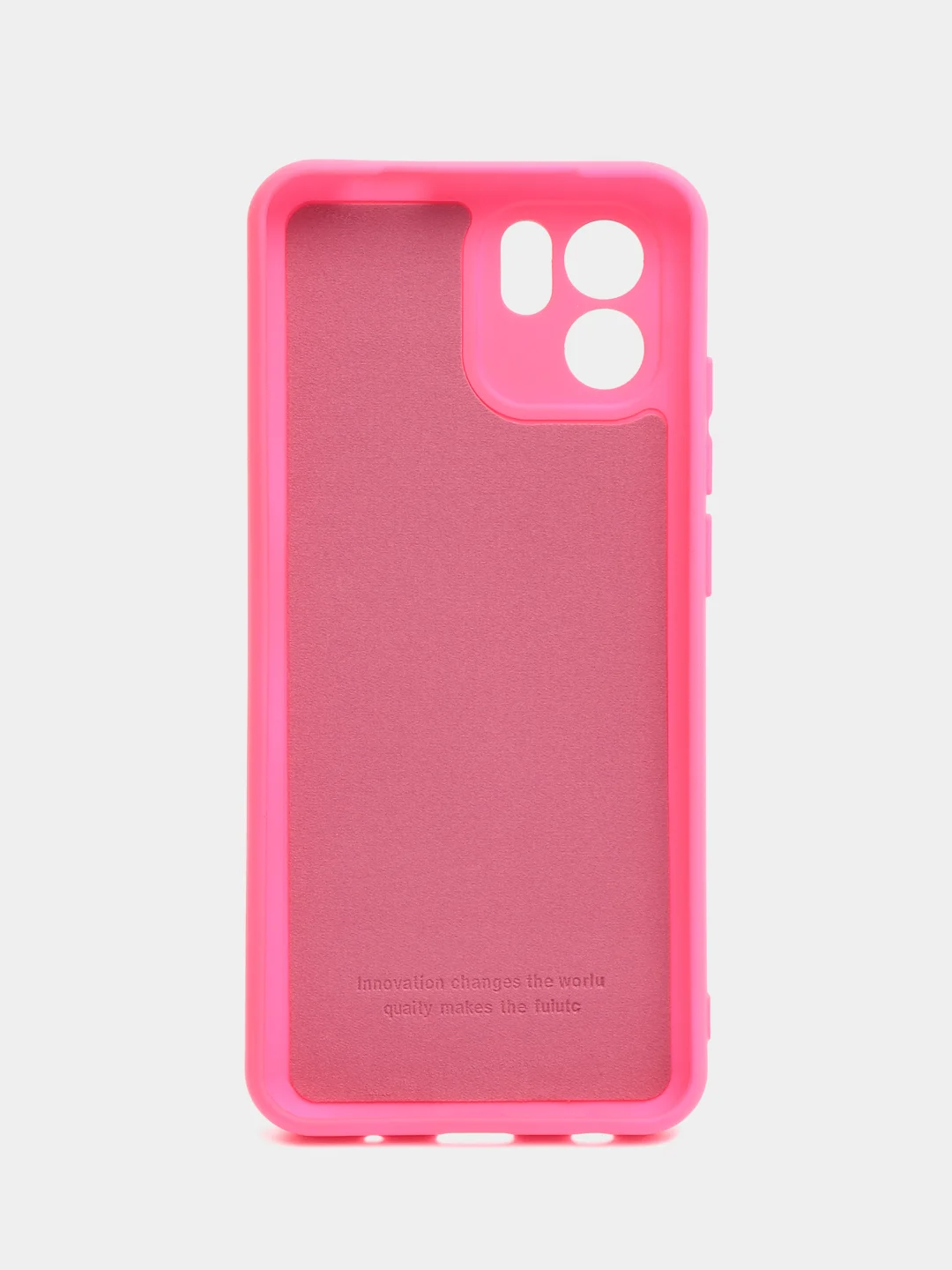 Фуксия чехол Silicone Cover для Xiaomi Redmi A1 (Сяоми Редми А1), силиконовый
