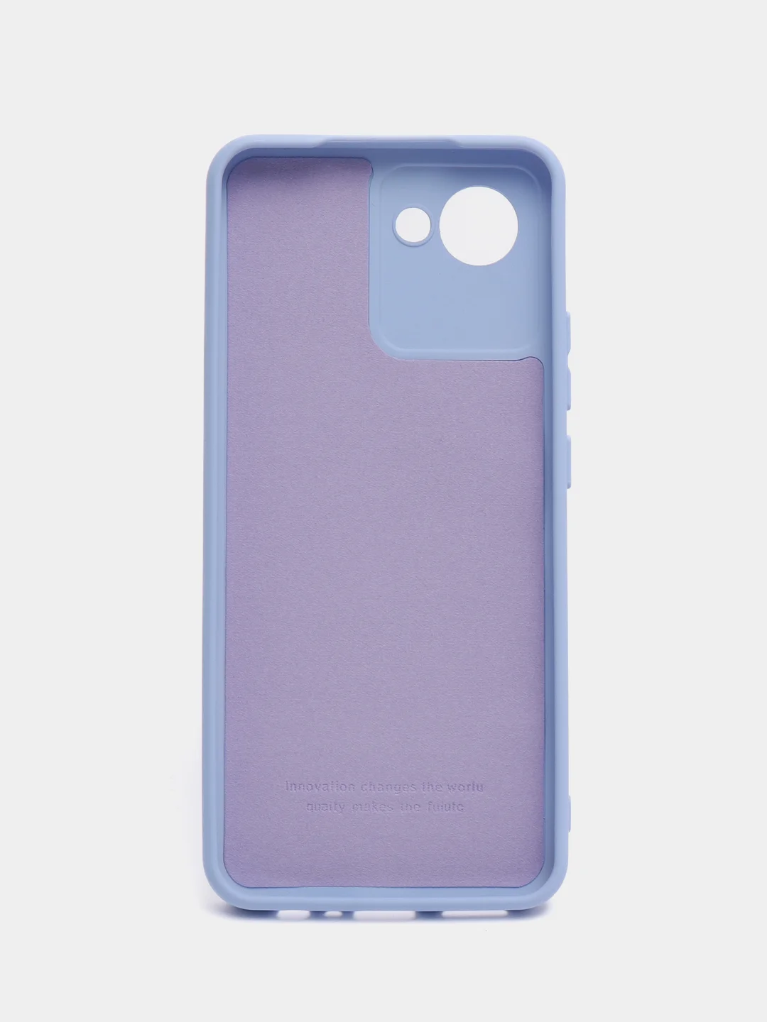 Лавандовый чехол Silicone Cover для Realme C30 C30s Narzo 50i Prime Реалми С30 С30С Нарзо силиконовый