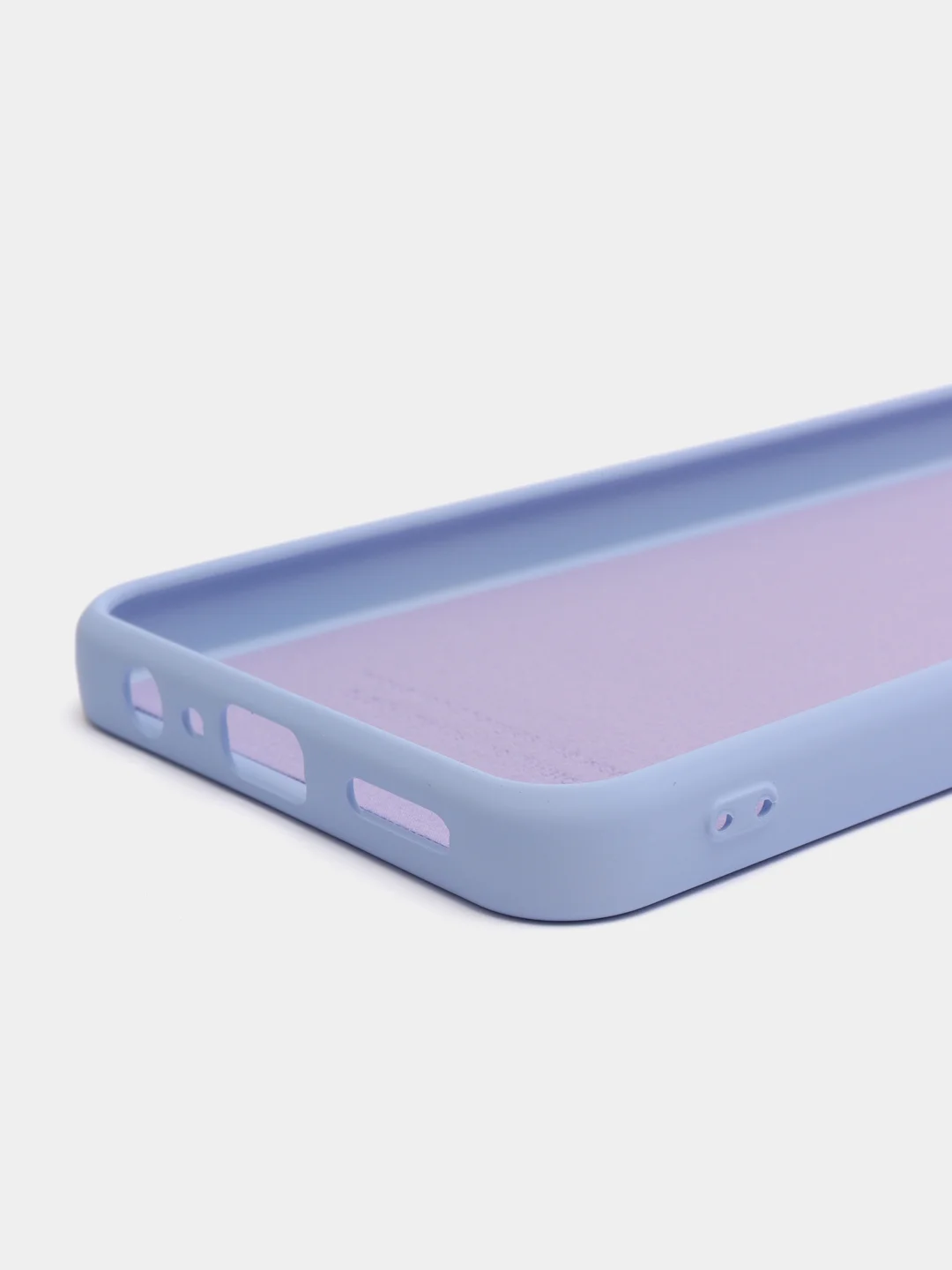Лавандовый чехол Silicone Cover для Realme C30 C30s Narzo 50i Prime Реалми С30 С30С Нарзо силиконовый