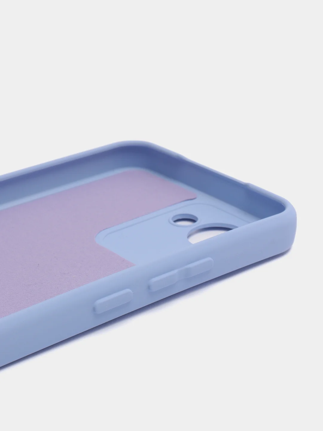 Лавандовый чехол Silicone Cover для Realme C30 C30s Narzo 50i Prime Реалми С30 С30С Нарзо силиконовый