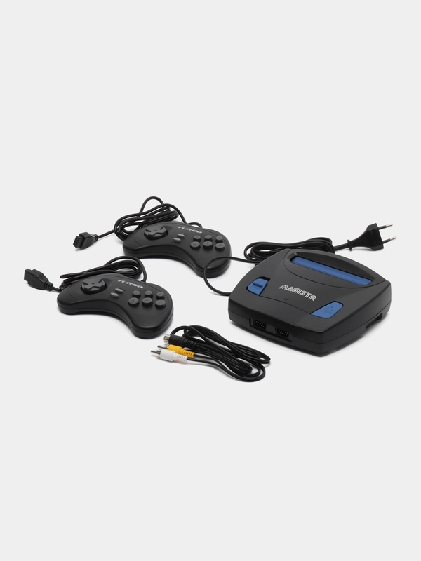 Игровая видеоприставка Magistr Turbo Drive, 222 встроенных игр, 16 бит, 2 джойстика 9 pin