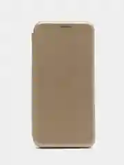 Золотой чехол-книжка с визитницей для Xiaomi Redmi A1+, полная защита телефона