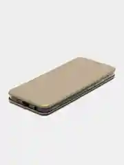 Золотой чехол-книжка с визитницей для Xiaomi Redmi A1+, полная защита телефона