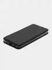 Черный чехол-книжка с визитницей для Xiaomi Redmi A1+, полная защита телефона