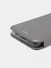 Серебряный чехол книжка Tecno Camon 19 / 19 Pro