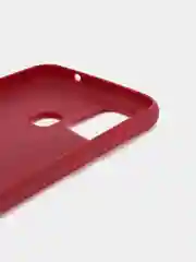 Бордовый чехол силиконовый для Samsung Galaxy M31 (Самсунг Галакси М31), цветной, матовый