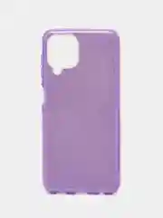 Фиолетовый чехол Samsung Galaxy A22 4G, M22, M32, Самсунг Галакси А22 4G, М22, М32 блестящий сияющий