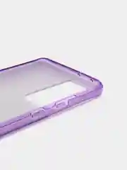 Фиолетовый чехол Samsung Galaxy S21 Ultra, Самсунг Галакси С21 Ультра, блестящий, сияющий