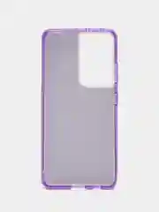 Фиолетовый чехол Samsung Galaxy S21 Ultra, Самсунг Галакси С21 Ультра, блестящий, сияющий