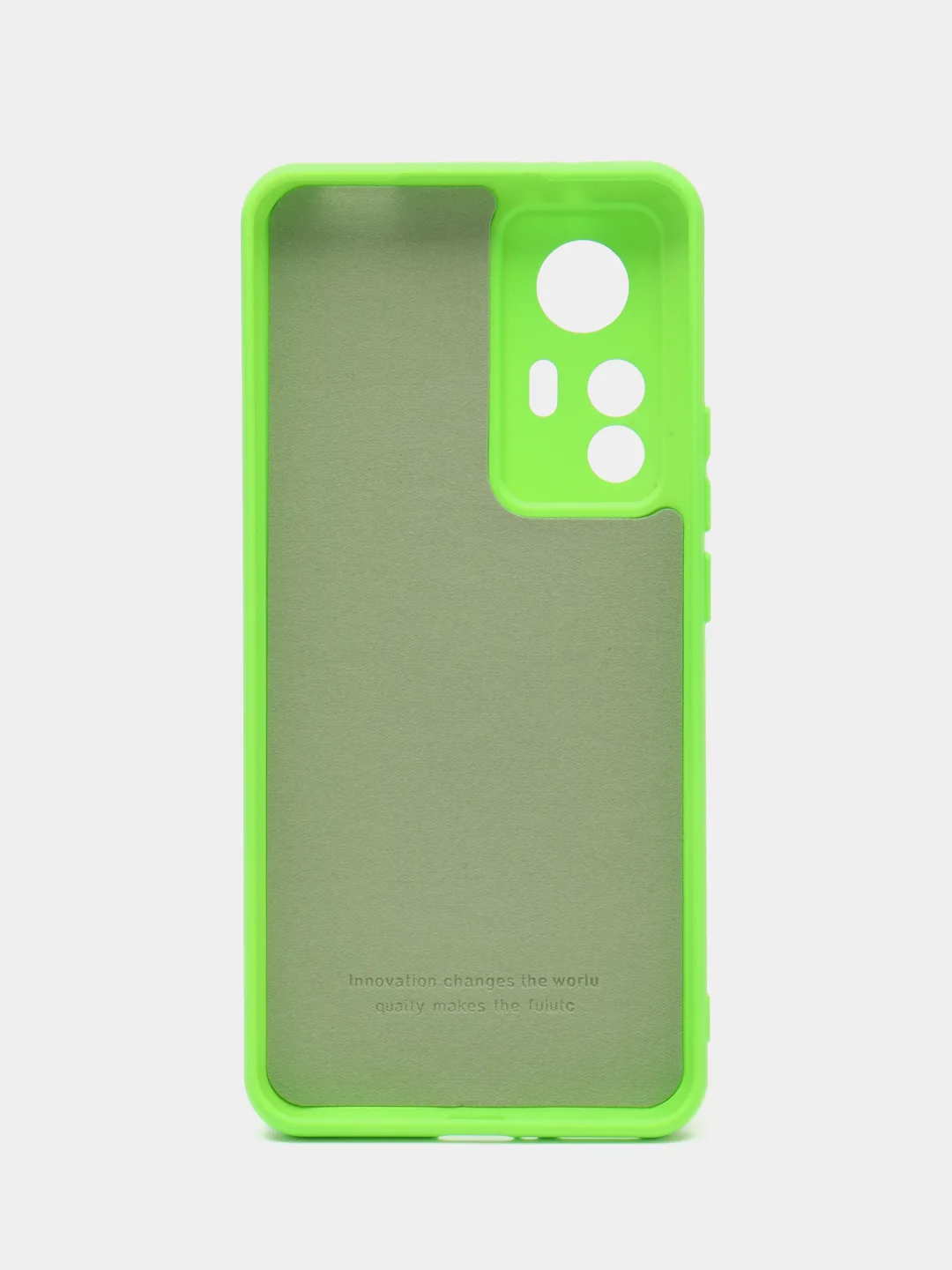 Салатовый чехол Xiaomi 12T, 12T Pro, Redmi K50 Ultra, Сяоми 12T, 12Т Про, Редми К50 Ультра силиконовый