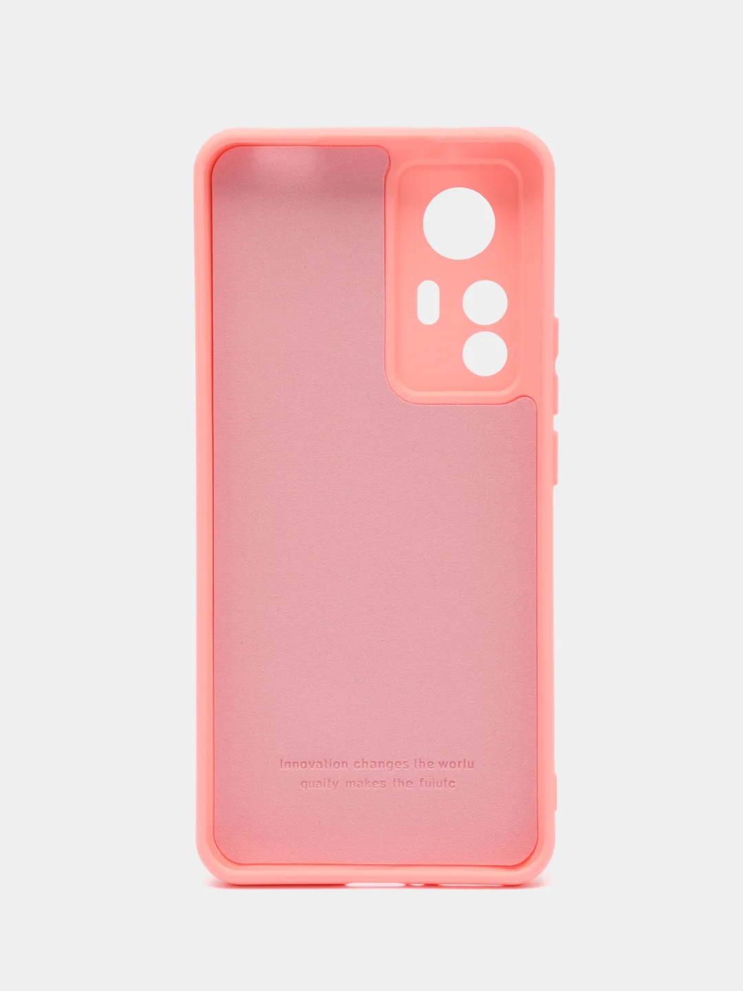 Розовый чехол Xiaomi 12T, 12T Pro, Redmi K50 Ultra, Сяоми 12T, 12Т Про, Редми К50 Ультра силиконовый