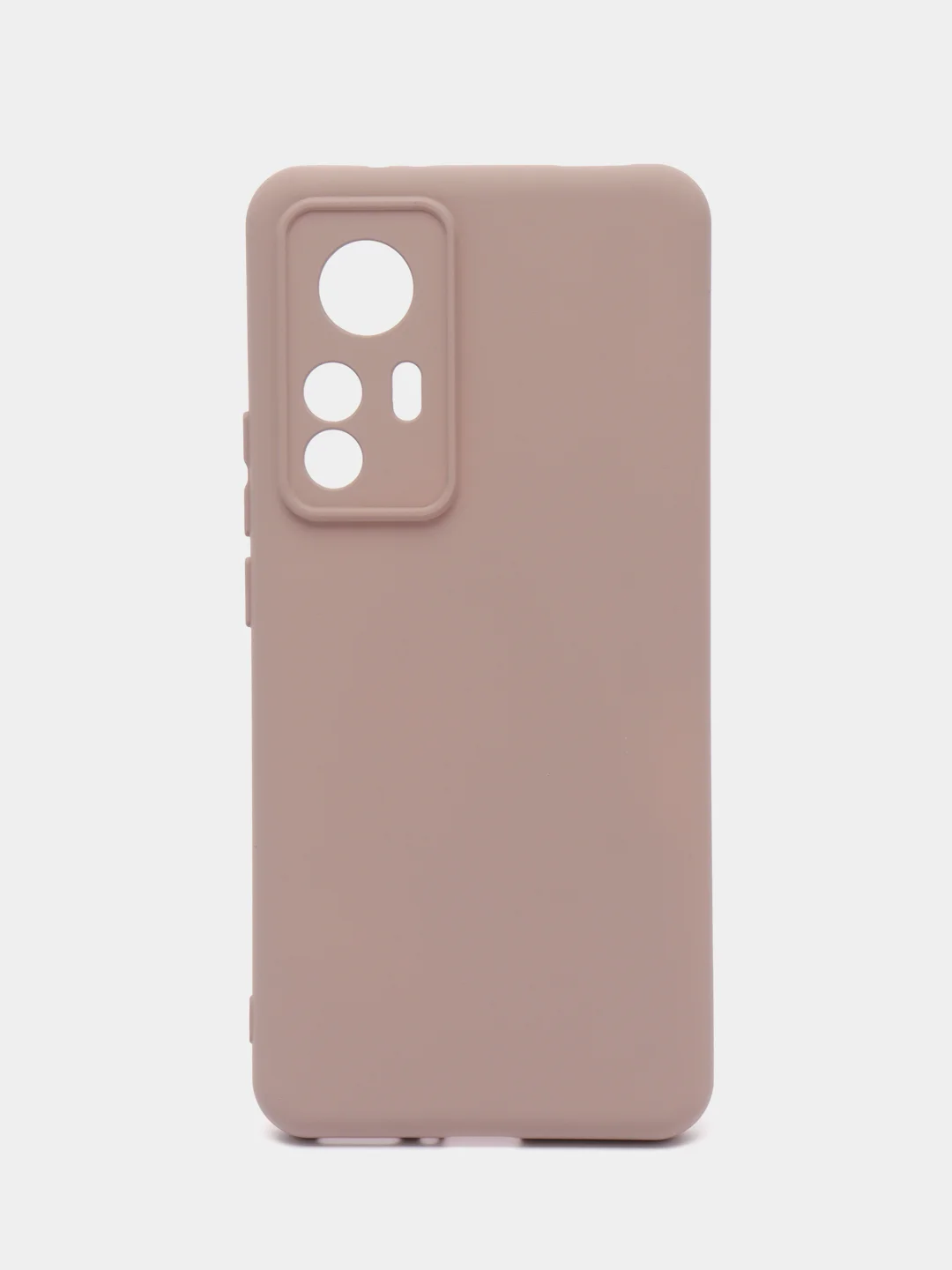 Светло-коричневый чехол Xiaomi 12T, 12T Pro, Redmi K50 Ultra, Сяоми 12T, 12Т Про, Редми К50 Ультра силиконовый