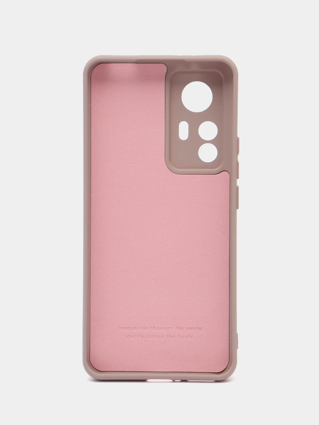 Светло-коричневый чехол Xiaomi 12T, 12T Pro, Redmi K50 Ultra, Сяоми 12T, 12Т Про, Редми К50 Ультра силиконовый
