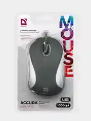 Белый оптическая проводная мышь Defender Accura MS-970, 1000 dpi