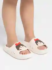 Кремовый сланцы детские