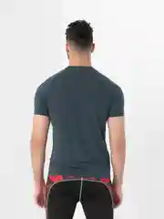 Зеленый футболка мужская спортивная, компрессионная