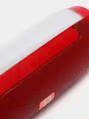 Красный портативная Bluetooth-колонка TG 157, с радио и светомузыкой, беспроводная