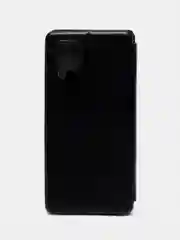 Черный чехол-книжка Samsung Galaxy A12, Самсунг Галакси А12