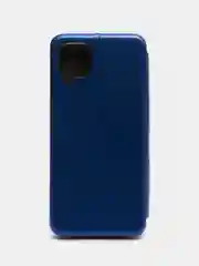 Синий чехол-книжка Samsung Galaxy A12, Самсунг Галакси А12