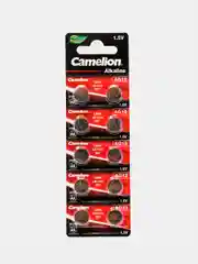 Батарейки 10 шт Camelion AG13 (LR44, L1154, A76, G13, SR44, V13GA) для игрушек