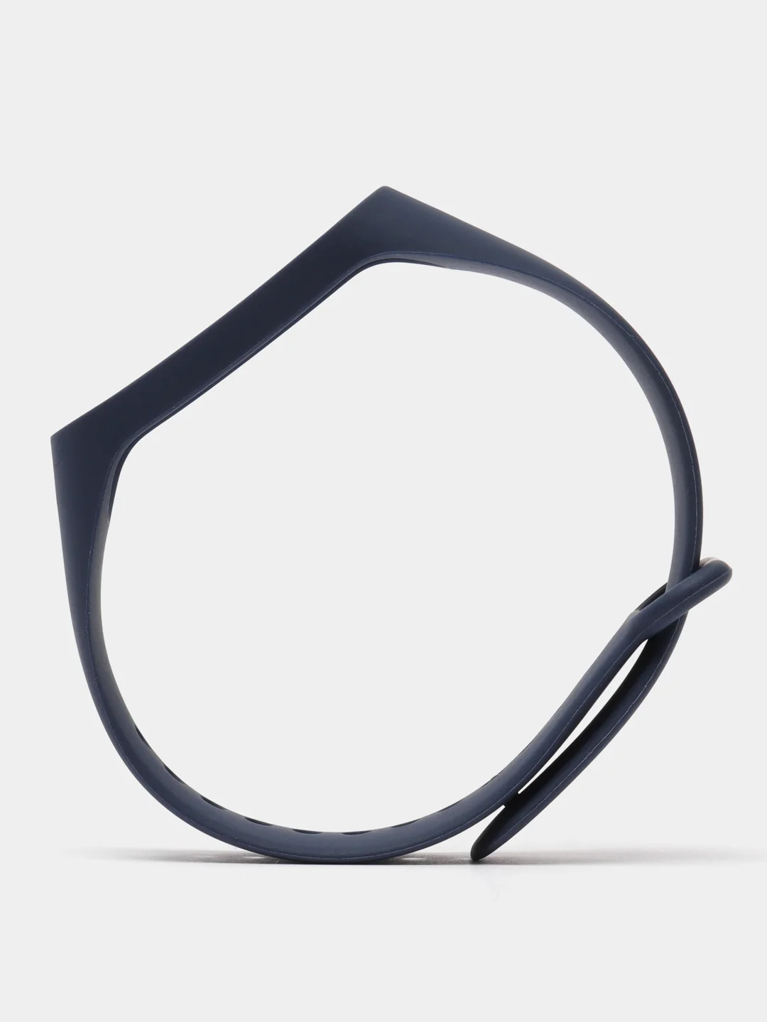 Темно-синий силиконовый ремешок Xiaomi Mi Band 3, Mi Band 4 (Сяоми Ми Бэнд 3, Ми Бэнд 4)