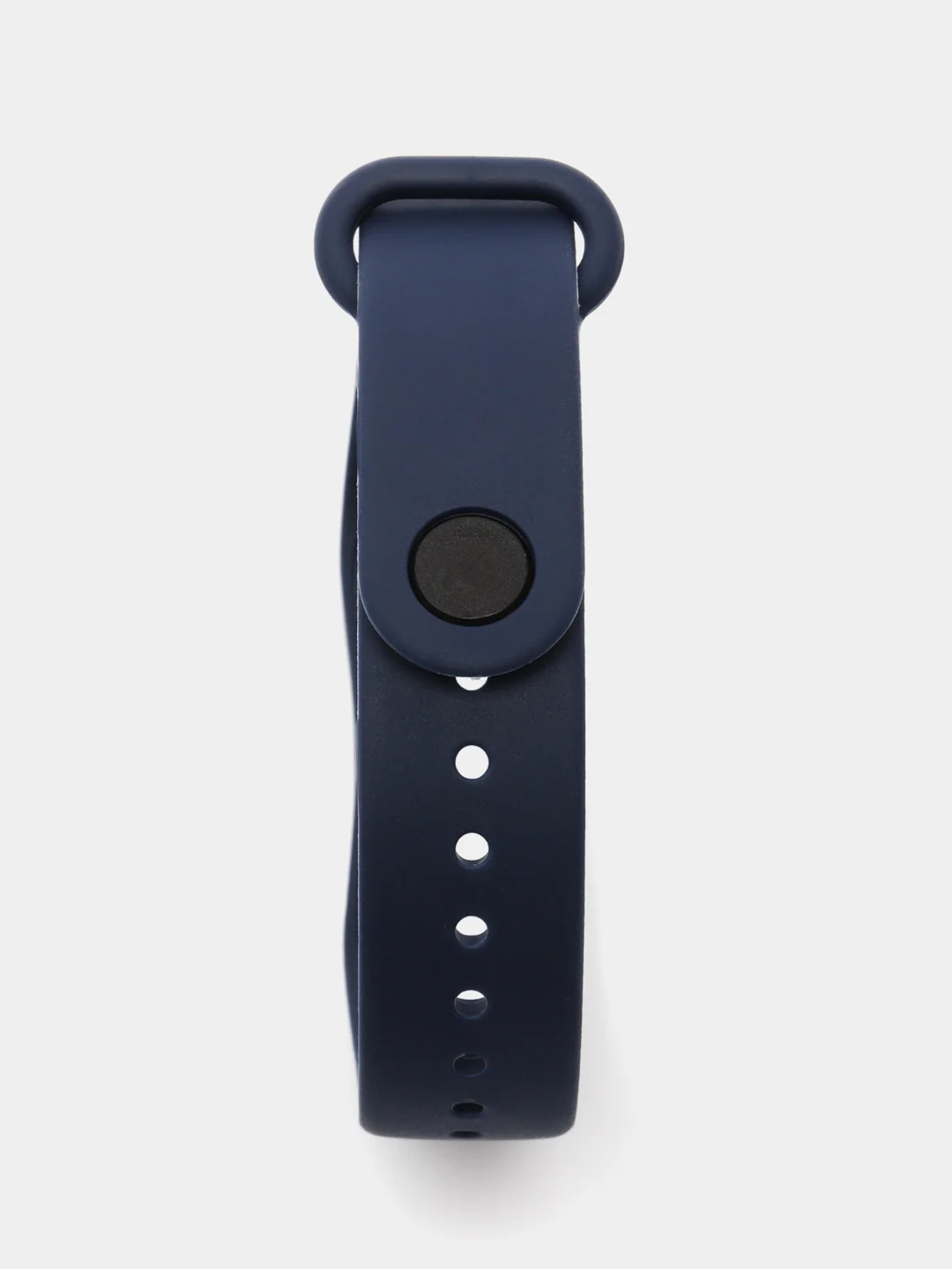 Темно-синий силиконовый ремешок Xiaomi Mi Band 3, Mi Band 4 (Сяоми Ми Бэнд 3, Ми Бэнд 4)