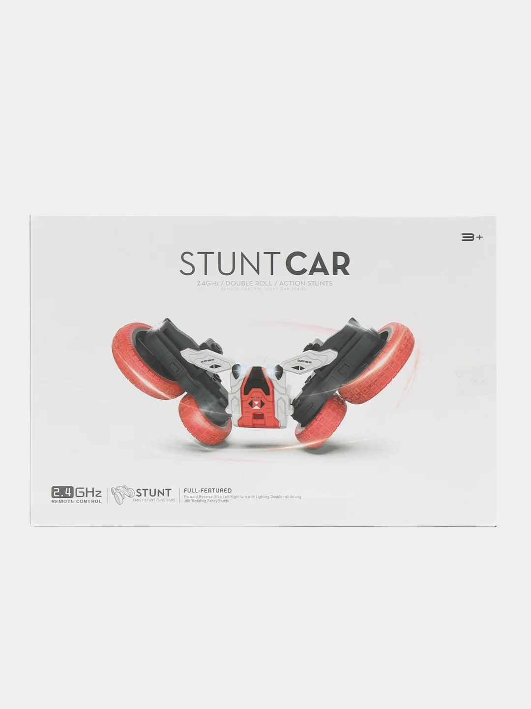 Бирюзовый машинка-перевертыш 360 Stunt Car, радиоуправляемая