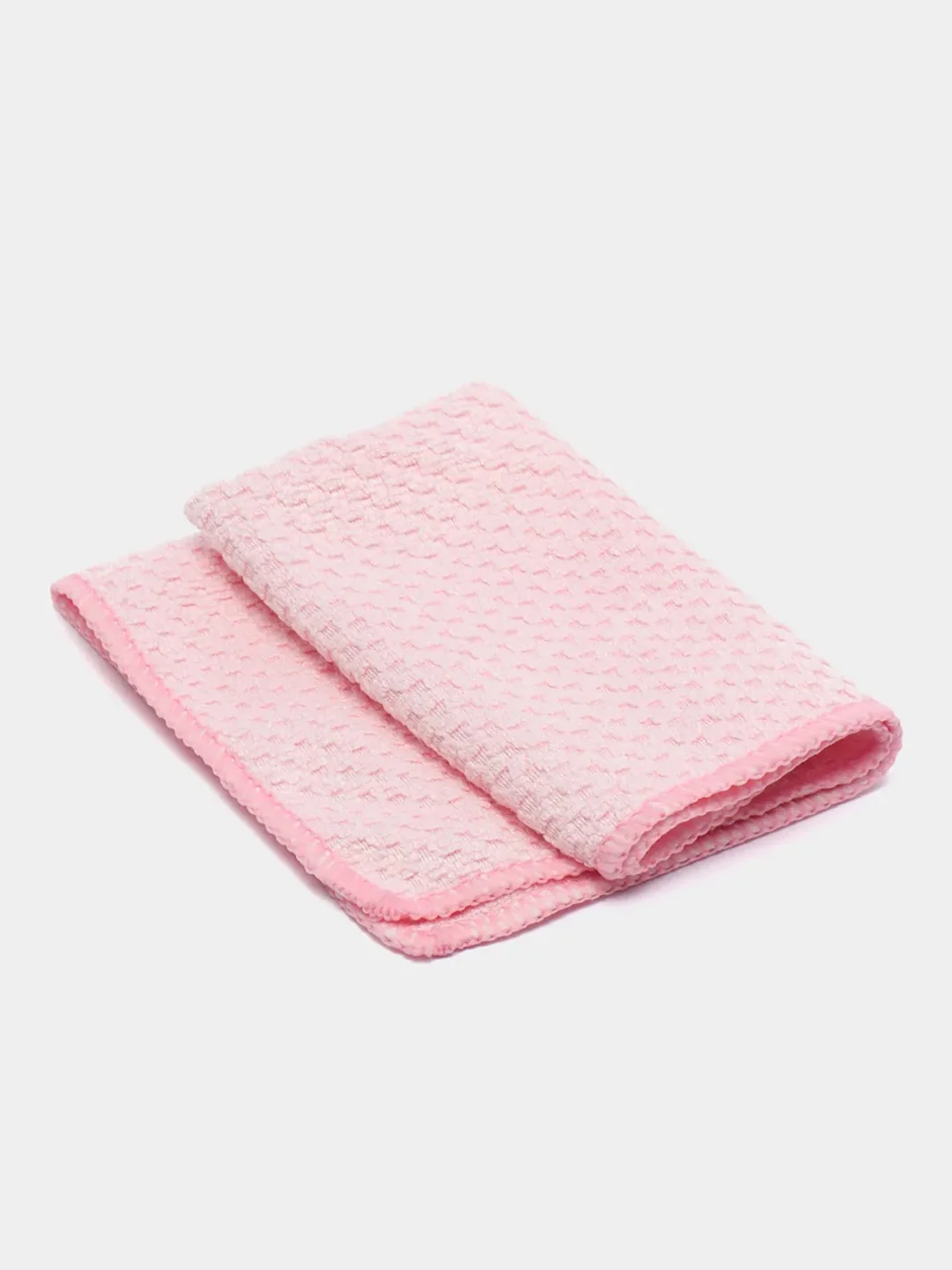 Розовый тряпка, салфетка для уборки из микрофибры, 30 х 30 см