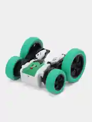 Бирюзовый машинка-перевертыш 360 Stunt Car, радиоуправляемая