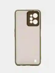 Лесной зеленый чехол пластиковый для Realme C31 / Реалми С31 матовый, с цветными кнопками