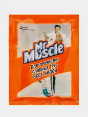 Гранулы для прочистки сливных труб всех видов Mr Muscle, 70 г