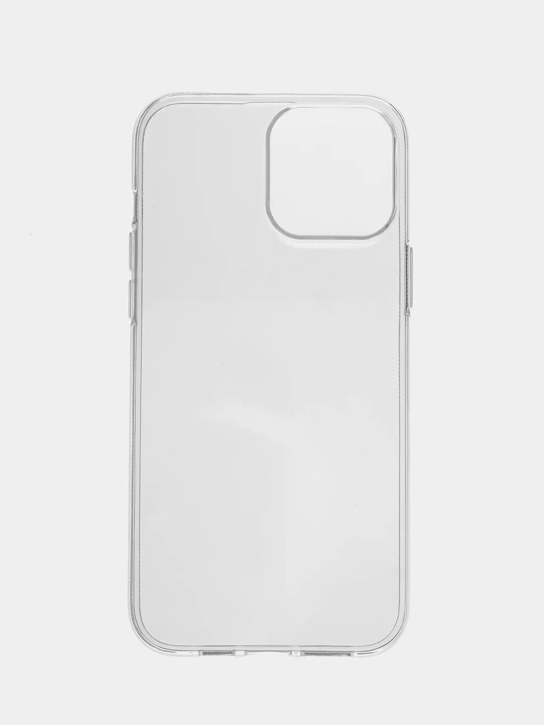 Прозрачный чехол для Apple iPhone 13 Pro, 13 Pro Max силиконовый BROSCORP с бортиком вокруг камер