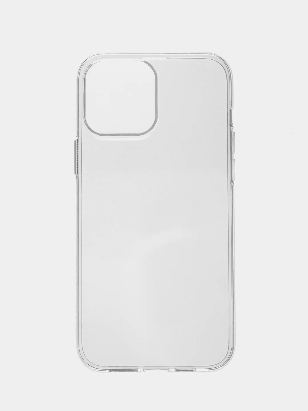 Прозрачный чехол для Apple iPhone 13 Pro, 13 Pro Max силиконовый BROSCORP с бортиком вокруг камер