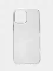 Прозрачный чехол для Apple iPhone 13 Pro, 13 Pro Max силиконовый BROSCORP с бортиком вокруг камер