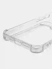 Белый противоударный чехол для Apple iPhone 13 Pro силиконовый BROSCORP с усиленными углами