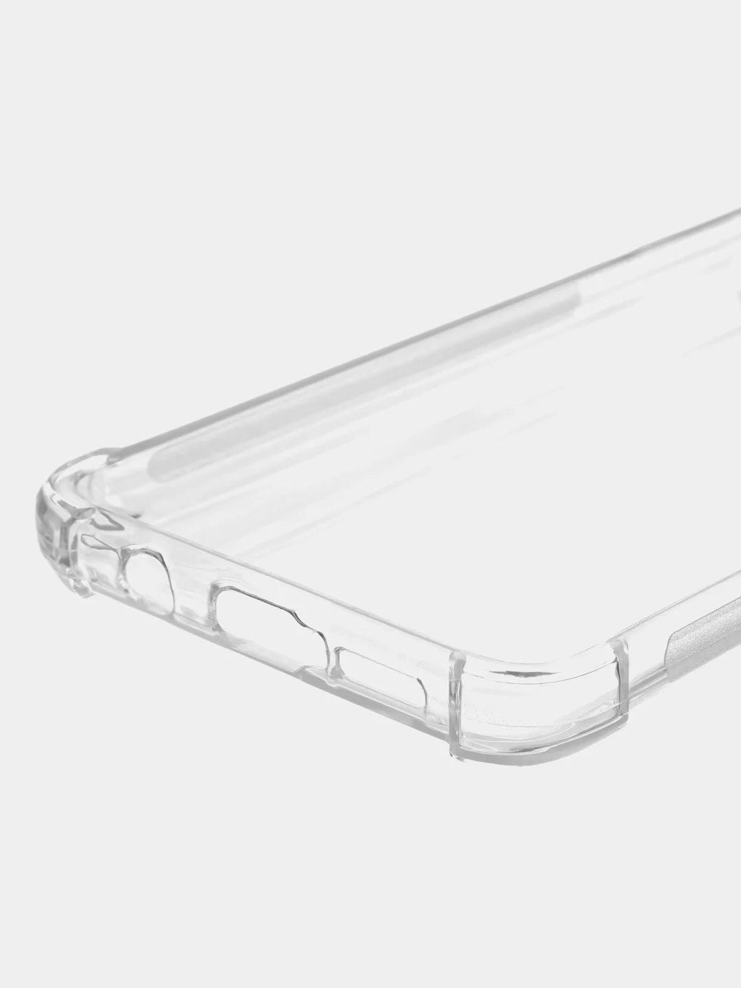 Прозрачный чехол противоударный ROSCO для Xiaomi Redmi Note 8 Pro, силиконовый, с усиленными углами