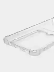 Прозрачный чехол противоударный ROSCO для Samsung Galaxy A51, силиконовый, с карманом для карт